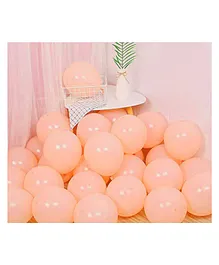 AMFIN Peach Pastel Colored Balloons for Birthday & Baby Shower Decoration - Pack of 200