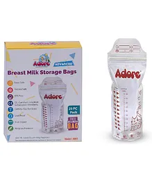 Advanced Breast Milk Storage Bags 300 ml Pack of 25 Bags - White