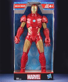 Marvel Mighty Hero Series Iron Man Action Figure Toy Red- Height 24.5 cm