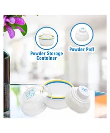 Mee Mee Soft Powder Puff With Case - Blue