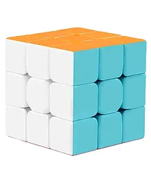 Kids Mandi 3 x 3 Cube Stickerless Magic Cube Puzzle (Color May Vary)