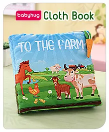 Babyhug Cloth Book Farm Animals - Multicolor