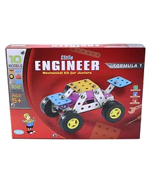 Vworld Mechanical Toys Little Engineer Mechanical Kit for Juniors - 102 Pieces