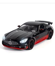 NEGOCIO Alloy Metal Pull Back Die Cast Car with Sound Light Mini Auto Toy (Colour May Vary)