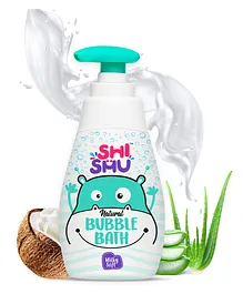 Shishu Natural Milky Soft Bubble Bath Baby Bodywash - 400 ml