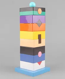 Ratnas Shape Sorter Tower - Multicolour