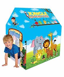 Webby Jungle Adventure Play Tent House - Blue