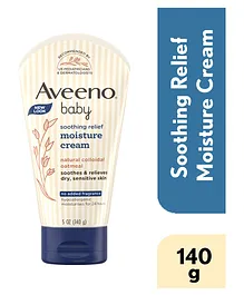 Aveeno Baby Soothing Relief Moisture Cream, Fragrance Free - 140 g