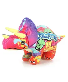 Wild Republic Graffiti Triceratops Multicolour - Length 38 cm