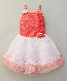 M'Princess Flower Lace Party Dress - Orange M'Princess Flower Lace Party Dress - Orange