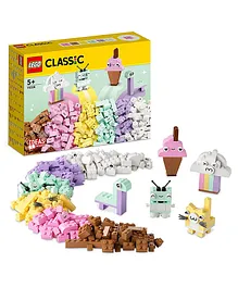 LEGO Classic Creative Pastel Fun Building Toy Set 333 Pieces - 11028