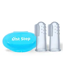 1st Step - Finger Toothbrush With Carry Case