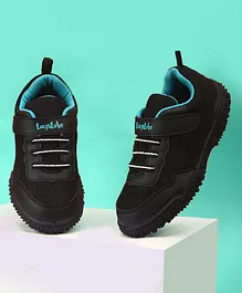 LIBERTY Mesh Detailed Velcro Closure Sports Shoes - Black
