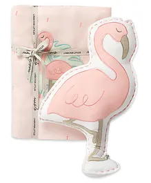 Masilo Tuck Me In Gift Bundle Hello Flamingo - Pink