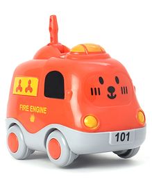 Play Nation Friction Toy Fire Truck - Red