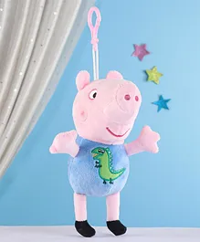 Peppa Pig George Pig Plush Soft Toy Blue - Height 19 cm