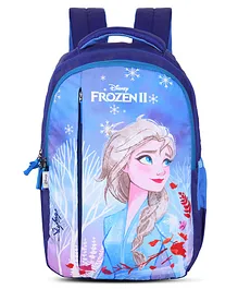 Skybags Disney Frozen New School Backpack Blue- Height 17 Inches