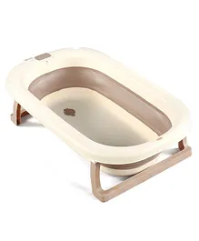 Foldable Baby Bath Tub - Coffee Brown