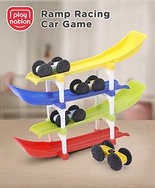 Play Nation Ramp Racing Car Game Set - 14 Pieces Color may vary 