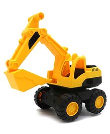 BitFeex Excavator Automobile Construction Engineering Toy Vehicle Excavator Truck - Yellow