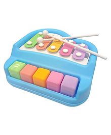 YAMAMA 2 in 1 Small Xylophone Toy For Kids -Dark Blue