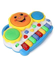 YAMAMA Sun Shape Musical Piano For Kids -Multicolor