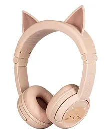 Onanoff Play Plus Ears Cat Kids Buddy Phones Beige Cat