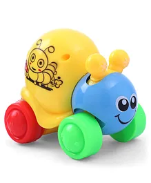 Babyhug Snail On Wheels- Yellow
