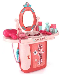 ToyMark Little Beauty Play Set With Briefcase 21 Pieces - Peach