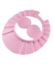 Basics Merry Go Round Shampoo Hat With Ear Flaps- Pink
