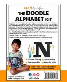 CraftGully Doodle Alphabet Kit - N
