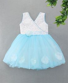 M'Princess Sequin Embroidered Party Dress - Light Blue M'Princess Sequin Embroidered Party Dress - Light Blue