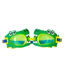 FunBlast Cartoon themed Adjustable Diving Goggles for Kids  Green