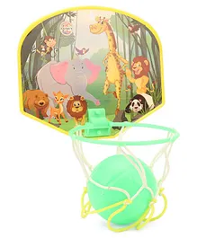 Ratnas Tini Mini Jungle themed Basketball - Multicolour