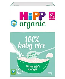 Hipp Organic 100% Baby Rice - 160 g