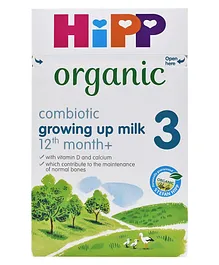 Hipp Organic Combiotic Growing up Baby Milk Formula Stage 3 - 600 g