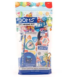 Doms Champions Assorted Stationery Kit- Multicolour