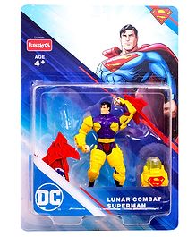 Funskool Lunar Combat-Superman Action Figure Multicolor- Height 16.5 cm