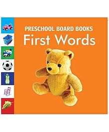 First Words Board Book - English