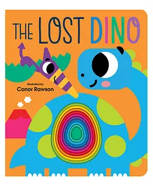 THE LOST DINO - Books About Dinosaur Early Learning Board Books Die Cut - English