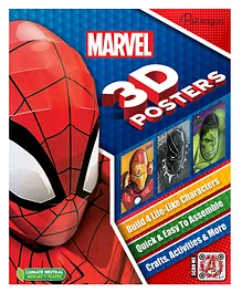 Pop Heads 3D Crafts & Posters - English
