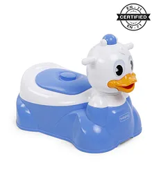 Babyhug Duckling Potty chair with Music - Blue