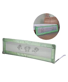 SAFE-O-KID Fully Foldable Bed Rail Guard 6 Ft Pack of 1 - Green