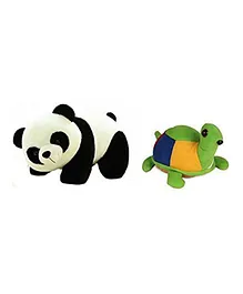 Deals India Panda & Tortoise Soft Toy - White Green