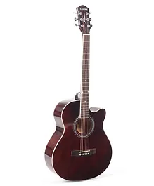 Kadence Frontier 40 Inches Acoustic Guitar With Bag - Brown