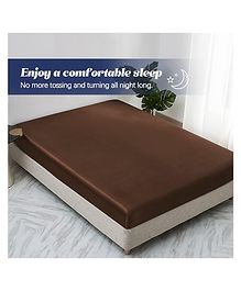 RRC Breathable &Waterproof  Mattresses Protector for Single Bed - Brown