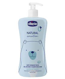 Chicco Baby Hair & Body Cleanser Natural Sensation Body Wash and Shampoo - 500 ml