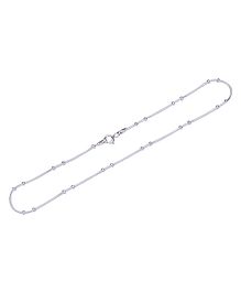 Taarose by Osasbazaar Sterling Silver Payal, Silver Anklets - 92.5% Pure BIS Hallmarked Taarose by Osasbazaar Sterling Silver Payal, Silver Anklets - 92.5% Pure BIS Hallmarked