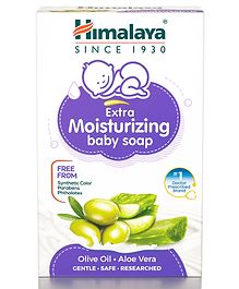 Himalaya Herbal Extra Moisturizing Baby Soap - 75 gm