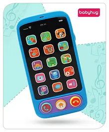 Babyhug Musical Smartphone Toy -Blue